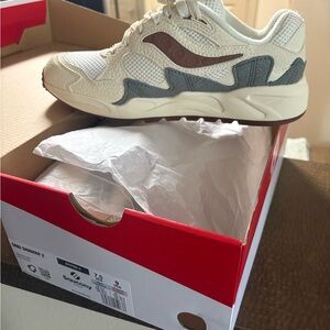 Saucony Grid Shadow Mushroom